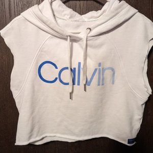 Calvin Klein Crop Hoodie Size Small